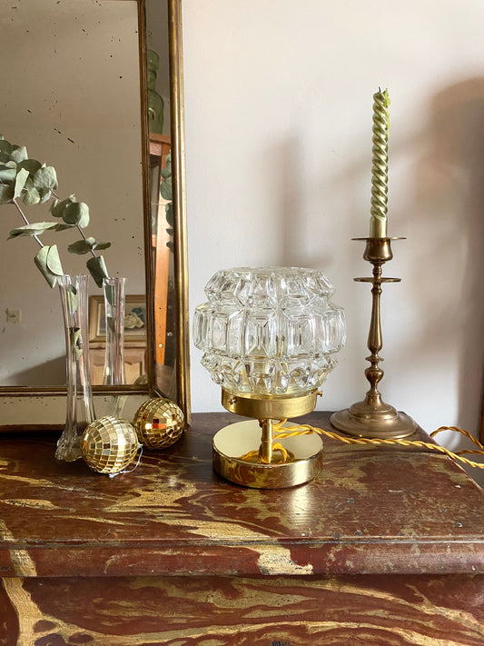 Lampe globe sur pied Art Déco