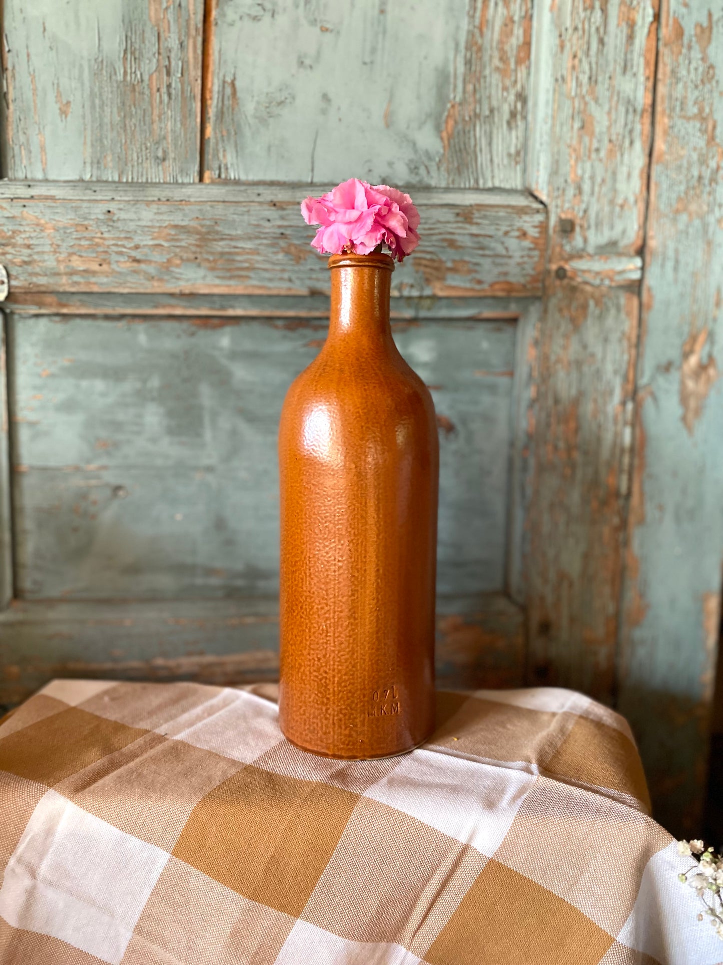 Bouteille en grès ancien