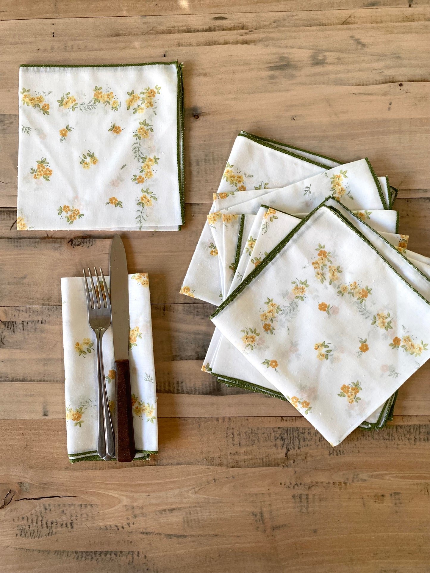 Serviettes de table en coton