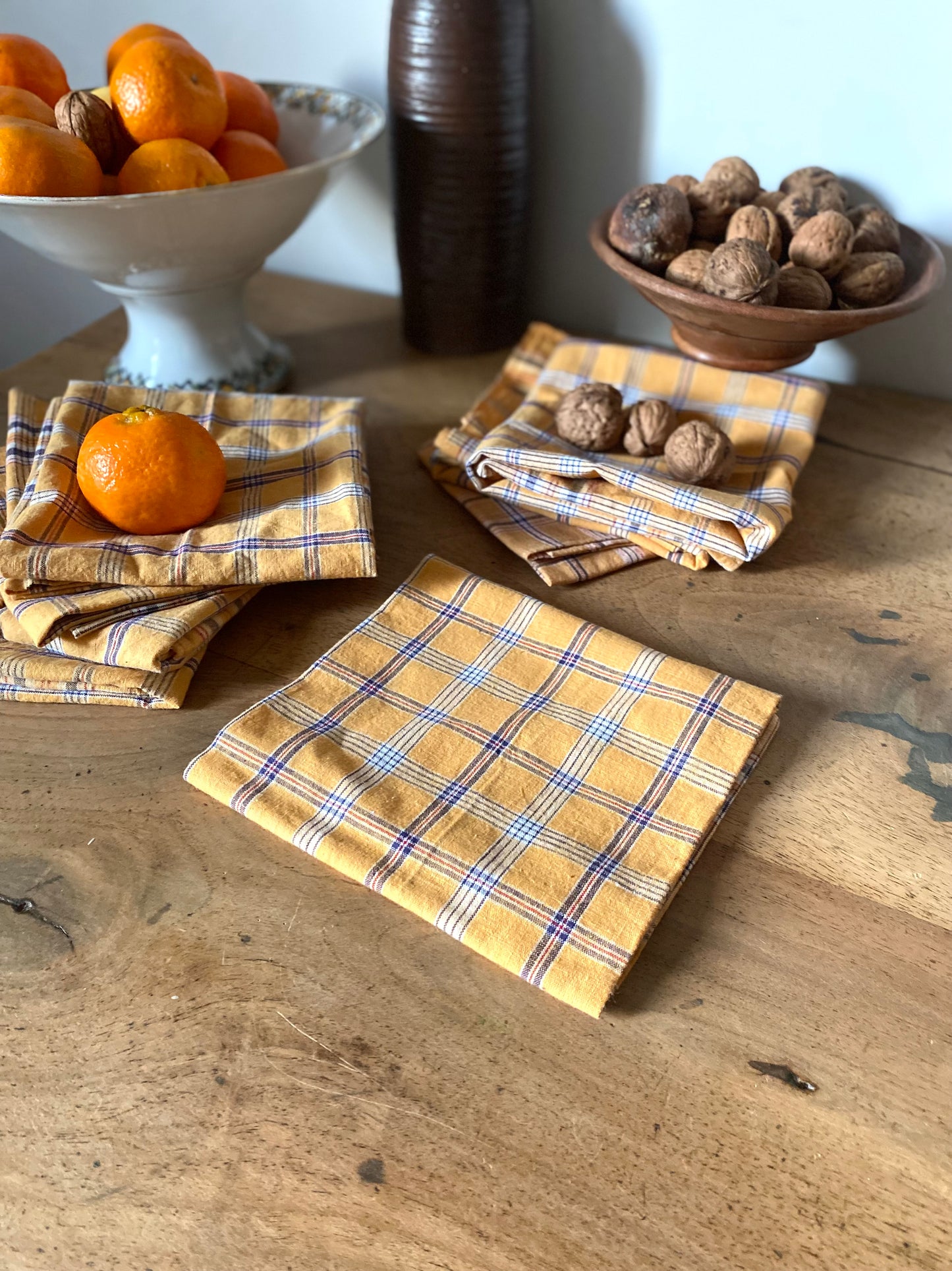 Serviettes de table vintage