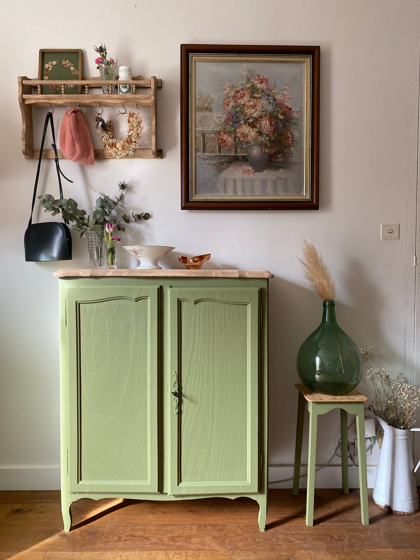 Sellette en bois ancien