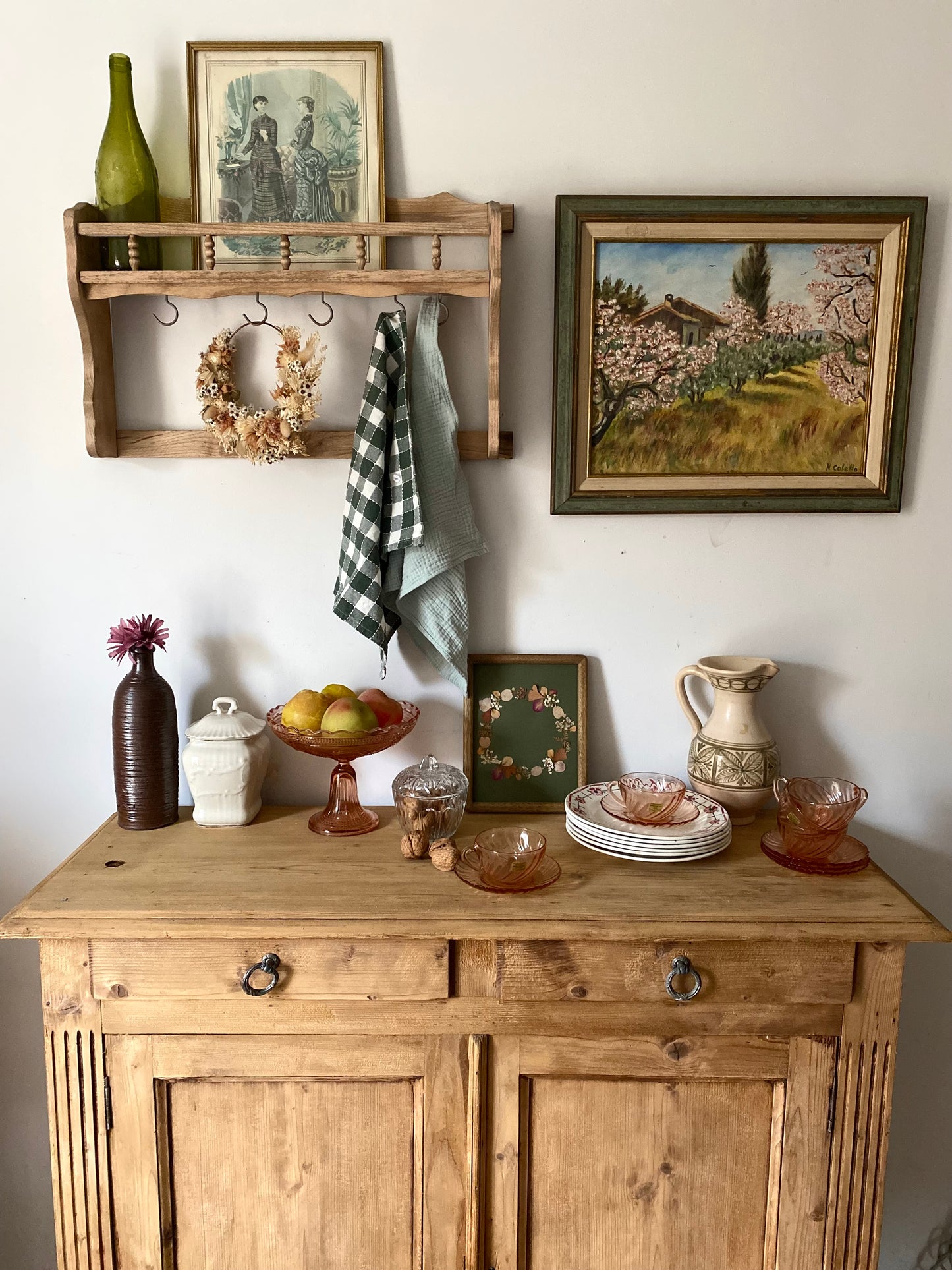 Huile sur toile ancienne