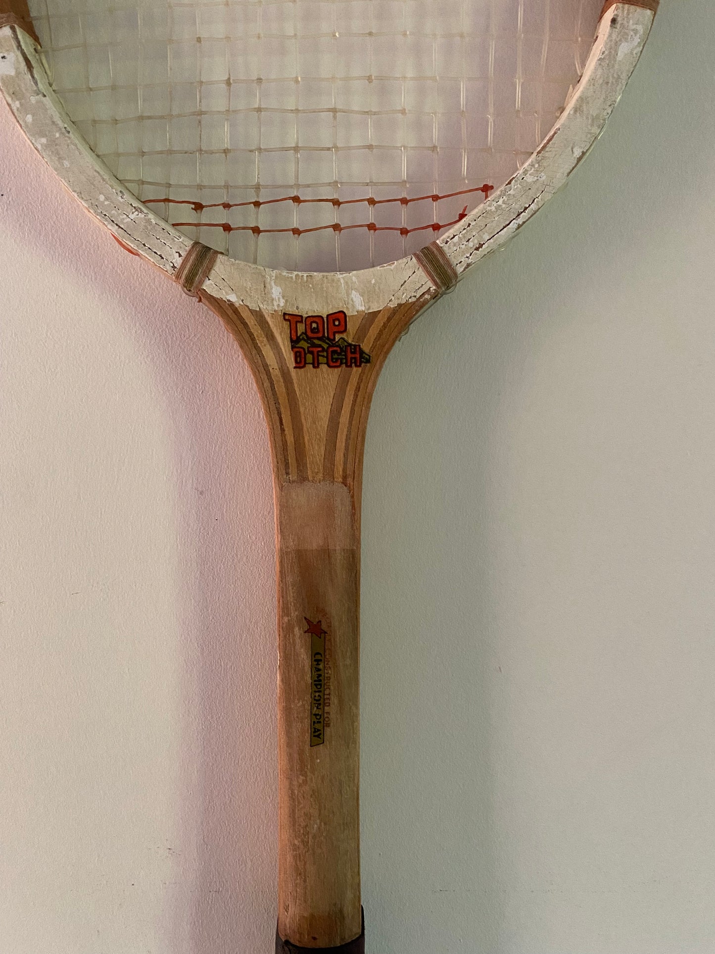 Raquette de tennis vintage