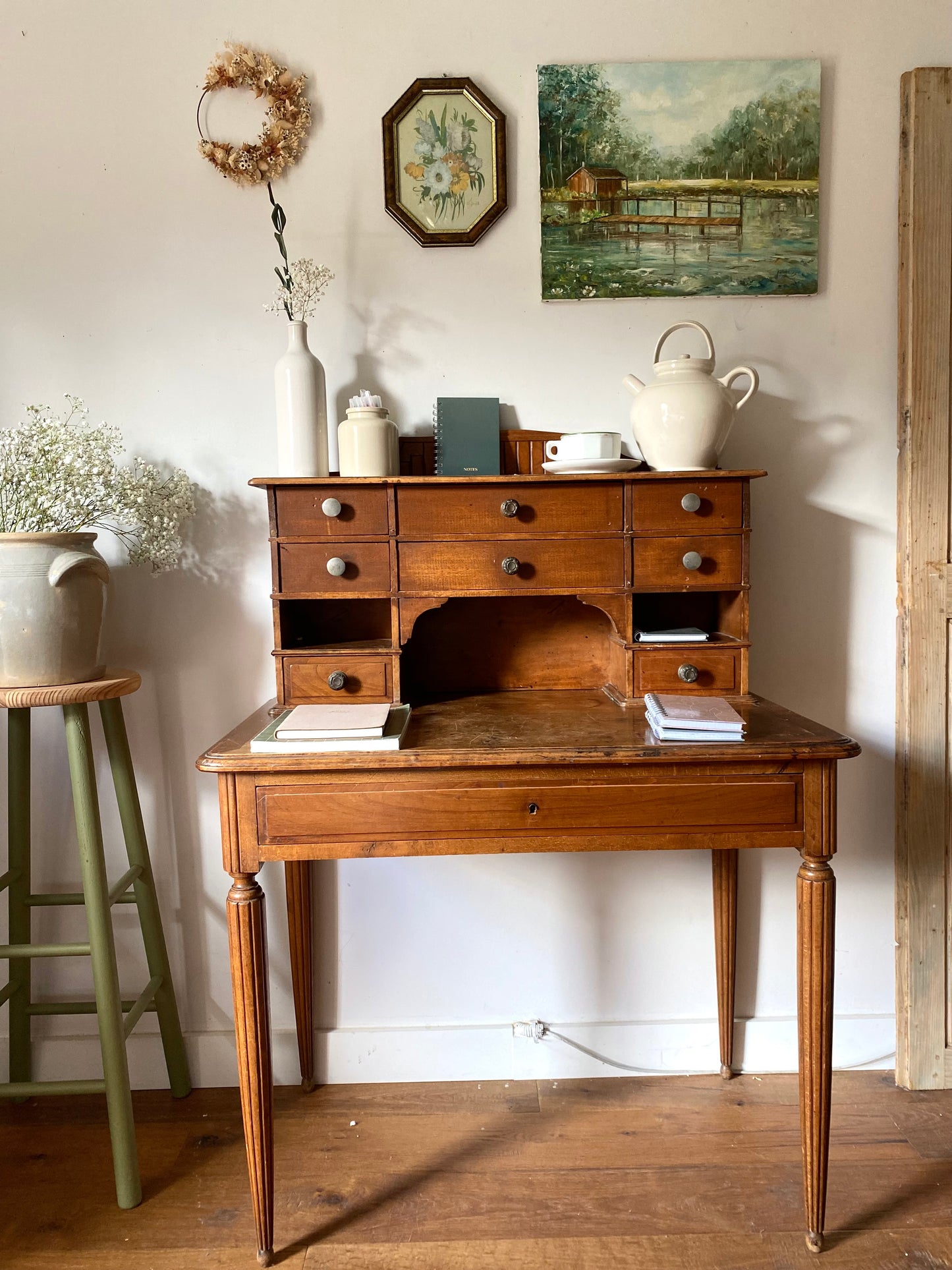 Huile sur toile vintage