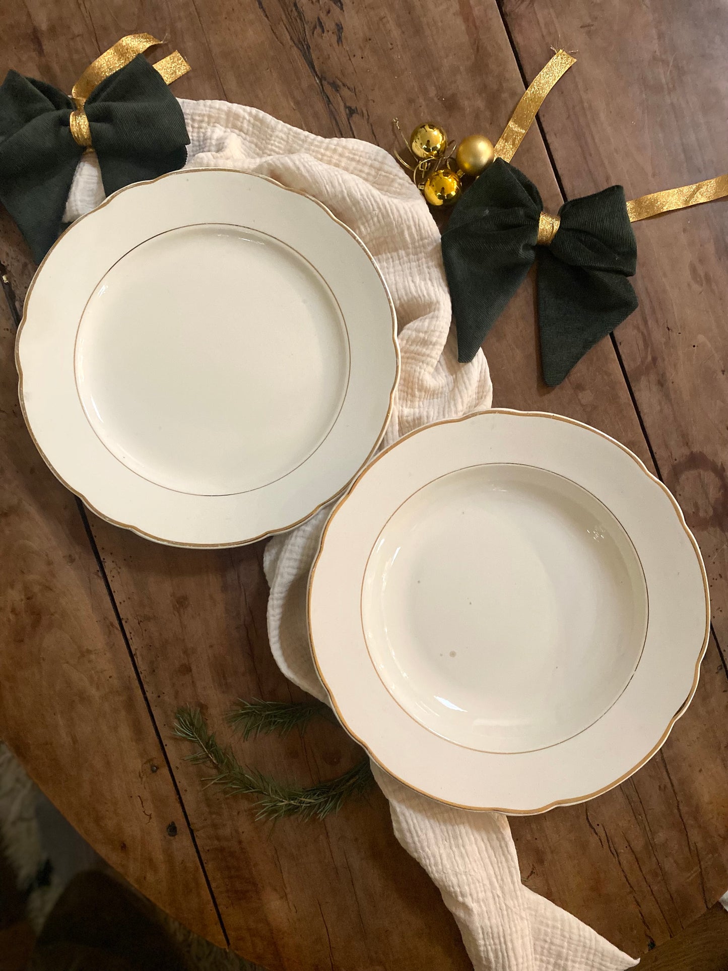 Plat de service creux