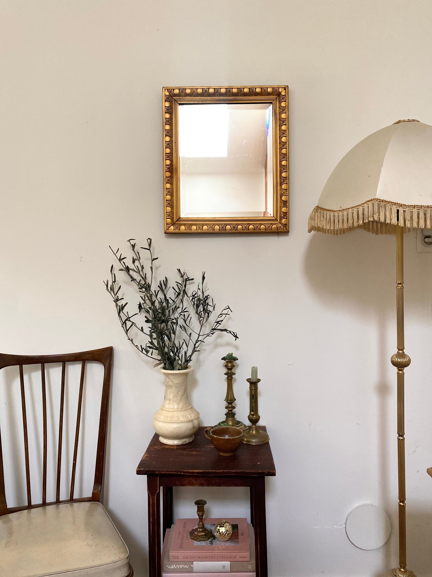 Miroir ancien rectangulaire