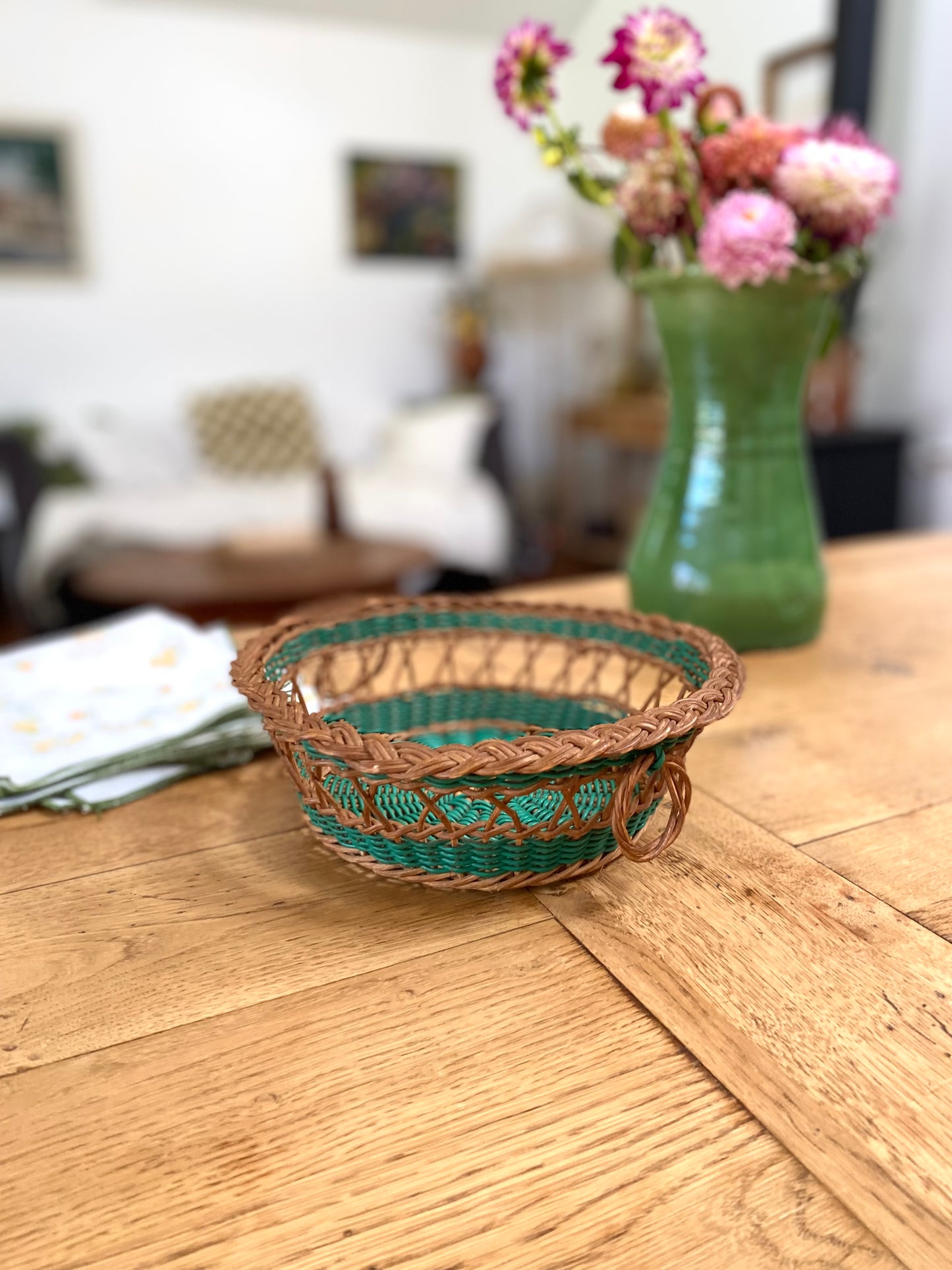 Petite corbeille en osier
