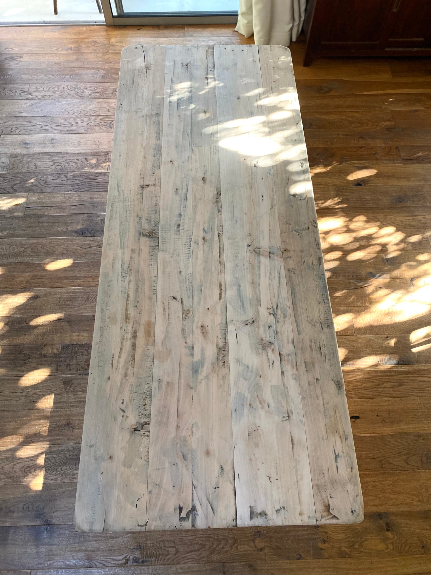 Table de ferme en bois massif ancien