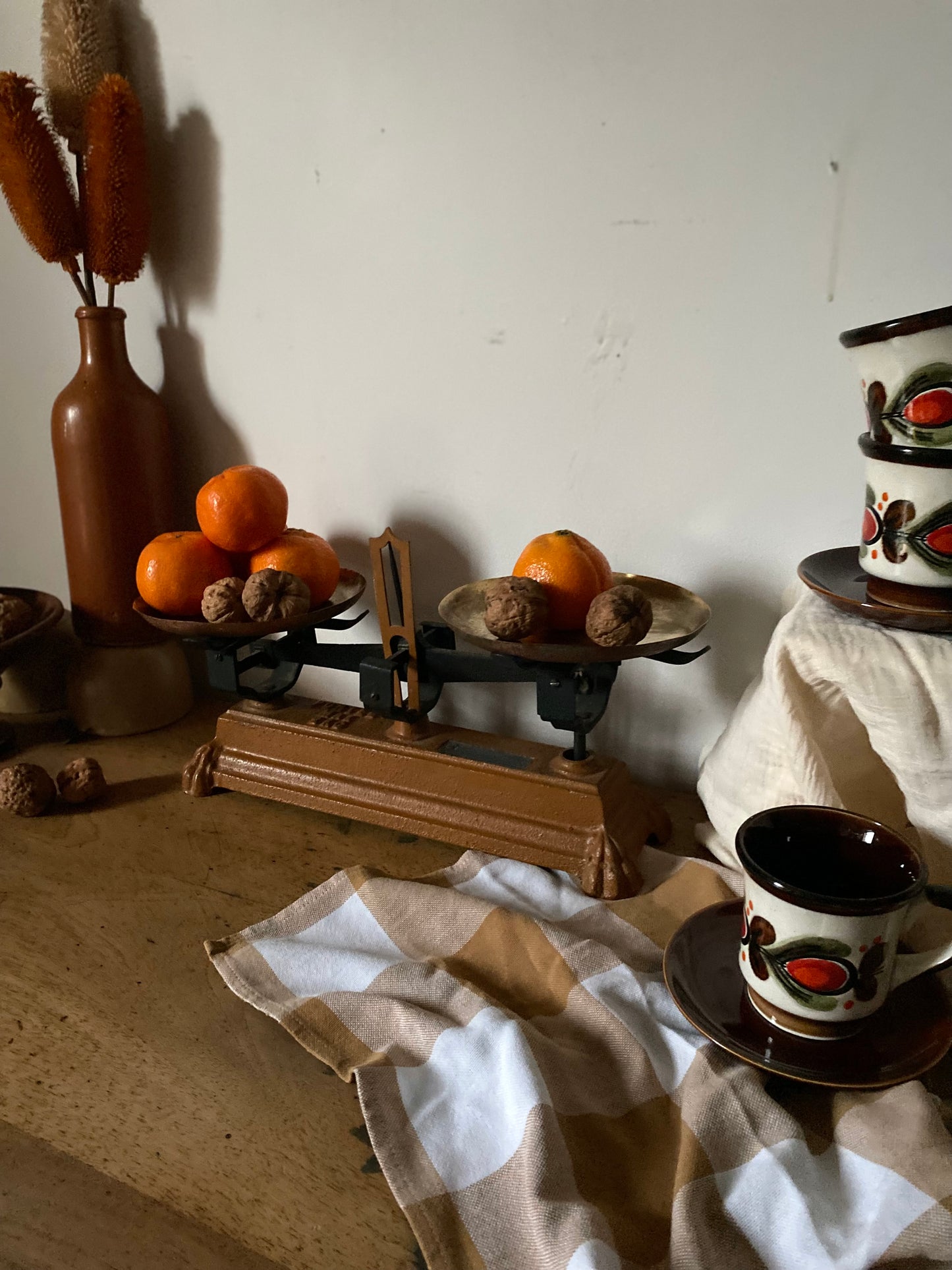 Balance de ménage française fin du XIXe / début du XXe