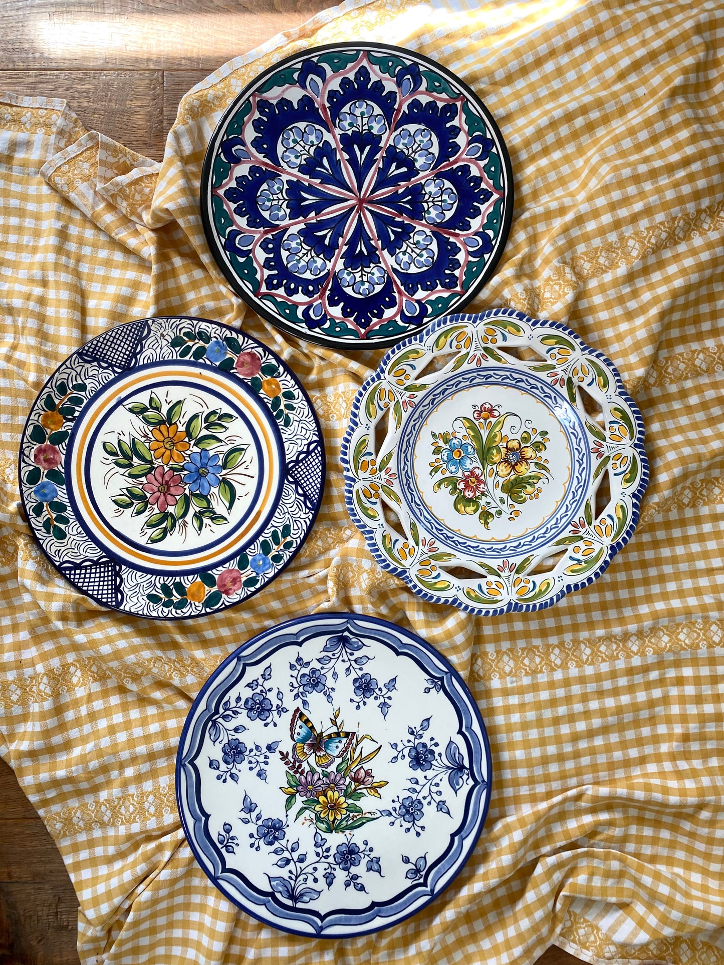 Plat de présentation en céramique
