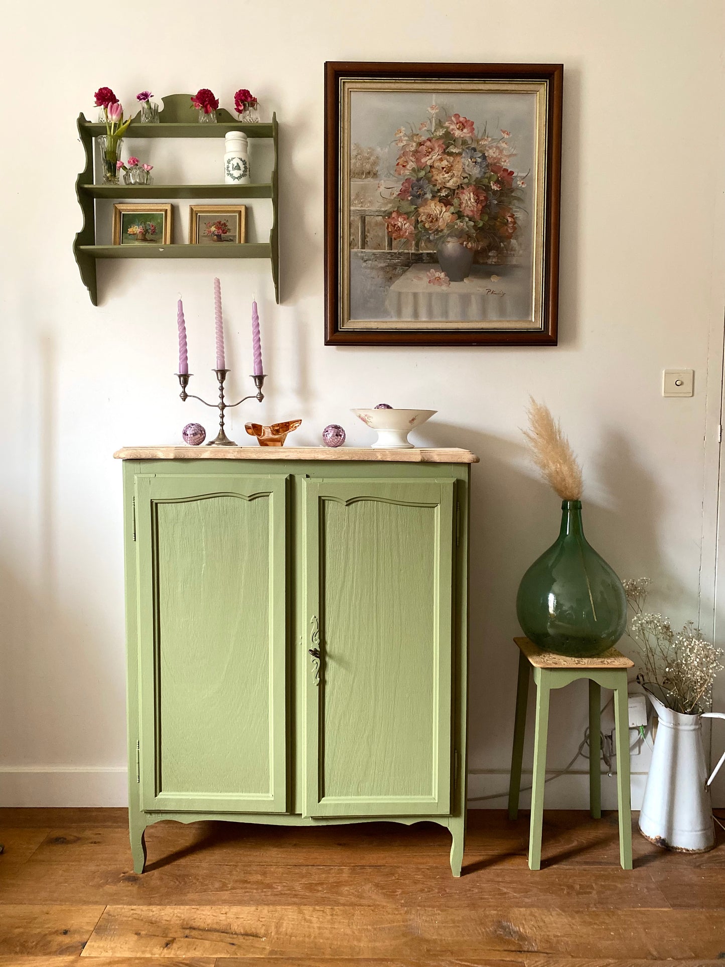 Huile sur toile ancienne