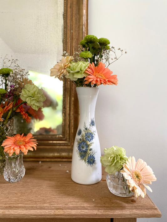 Vase vintage en opaline