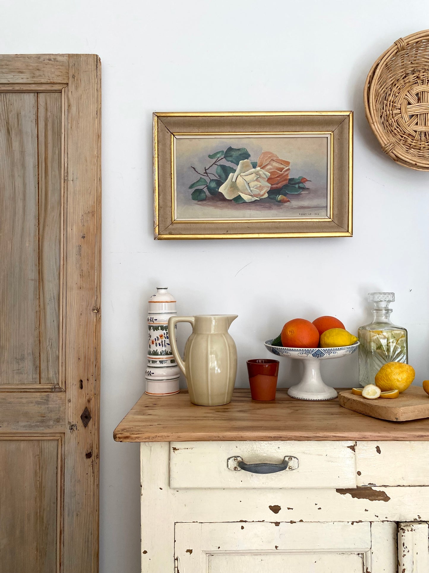 Huile sur toile ancienne