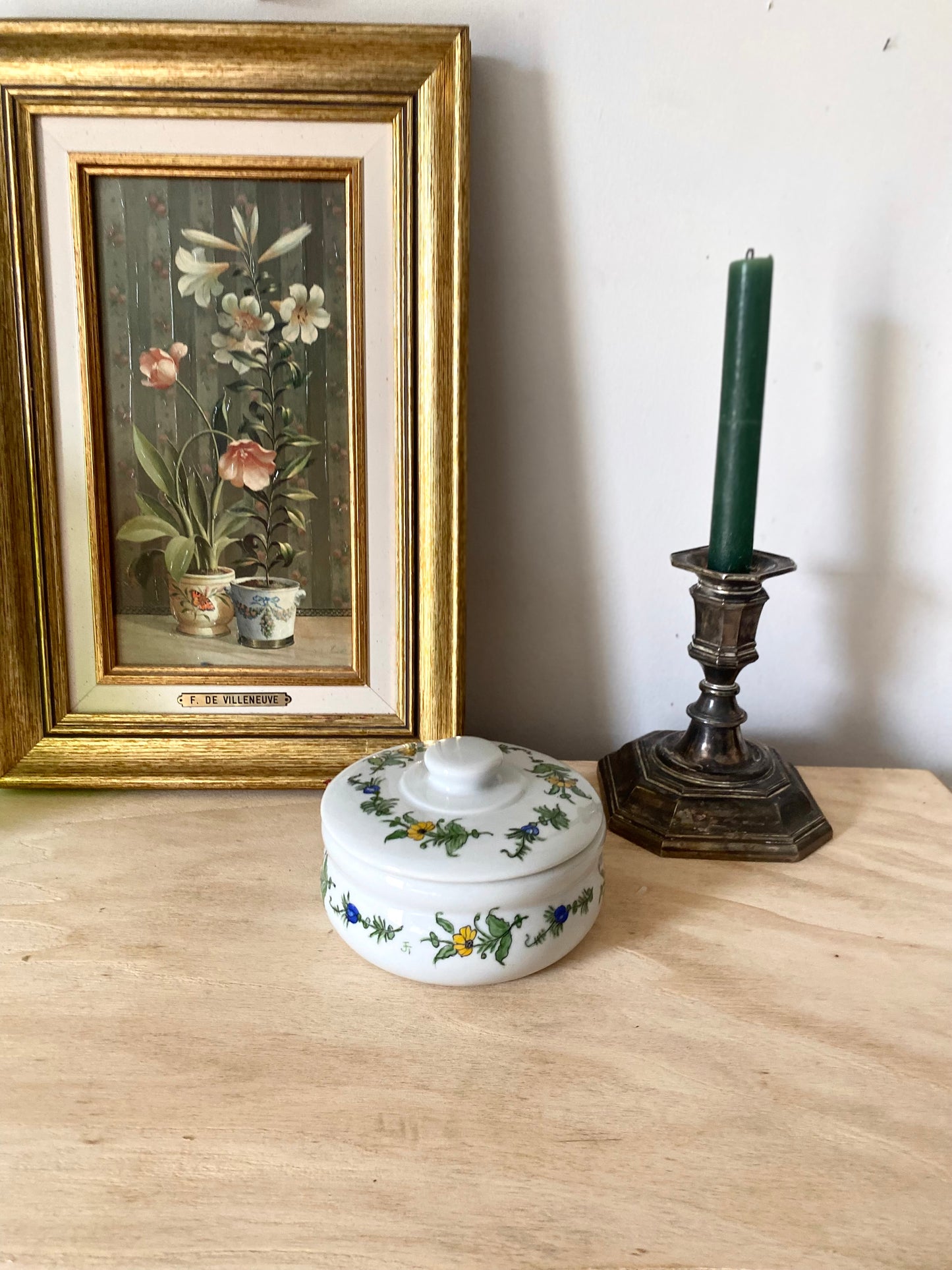 Boîte à bijoux vintage