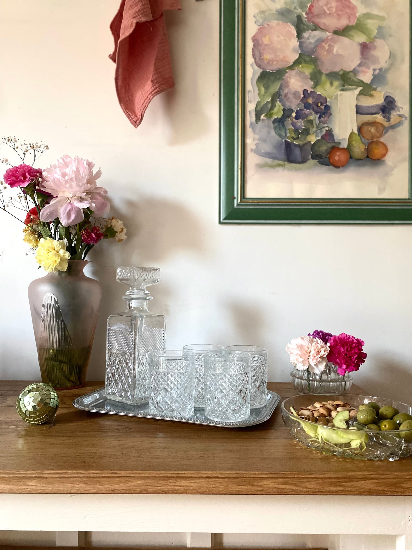 Service à liqueur vintage