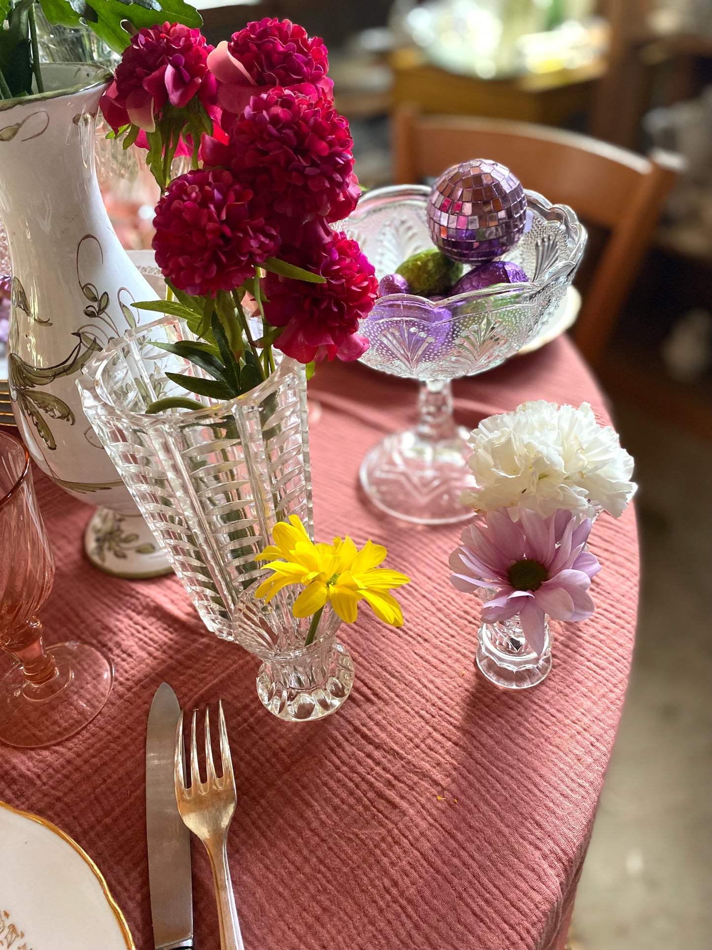 Coupe en verre moulé