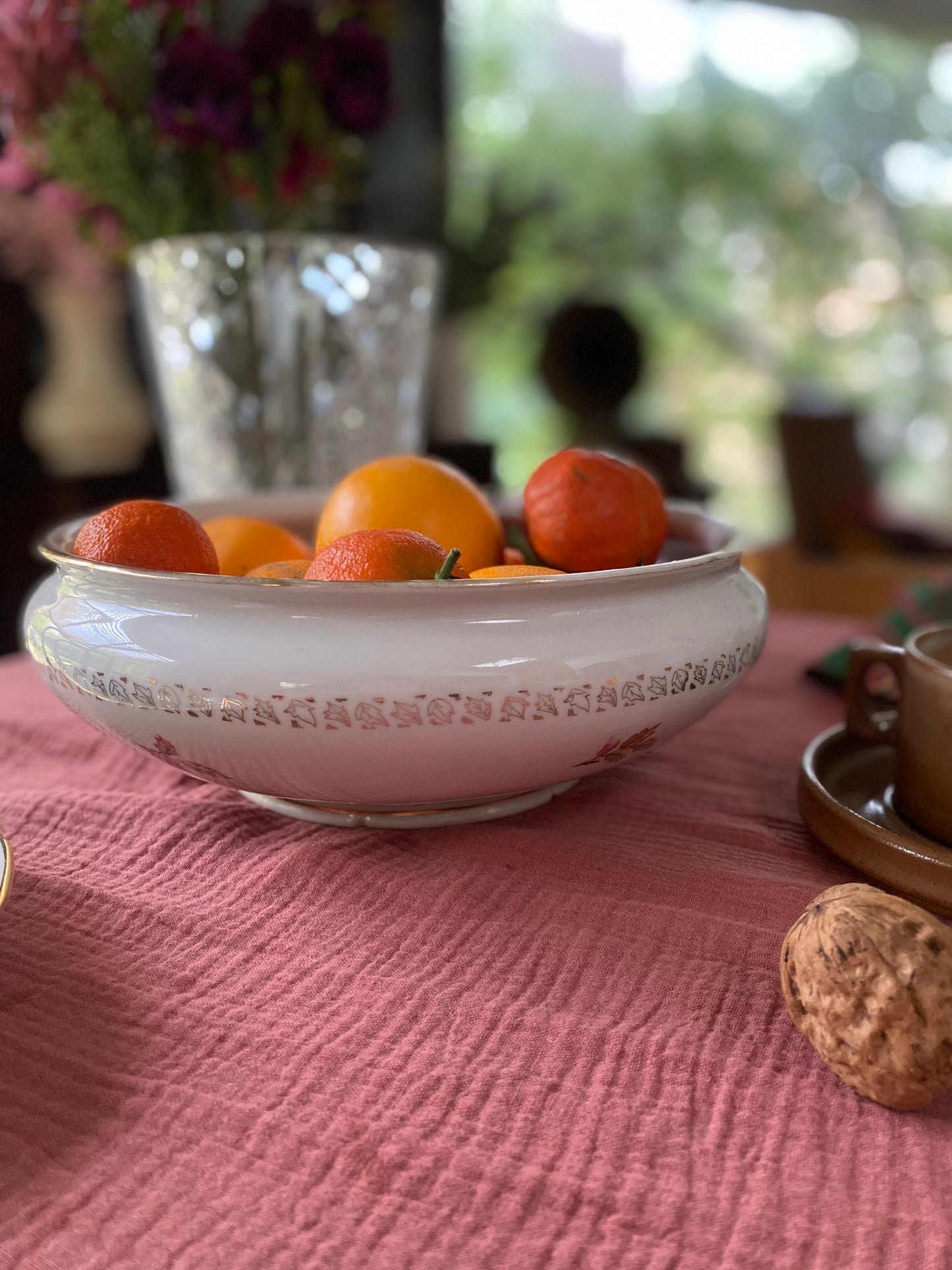 Saladier en faïence ancienne