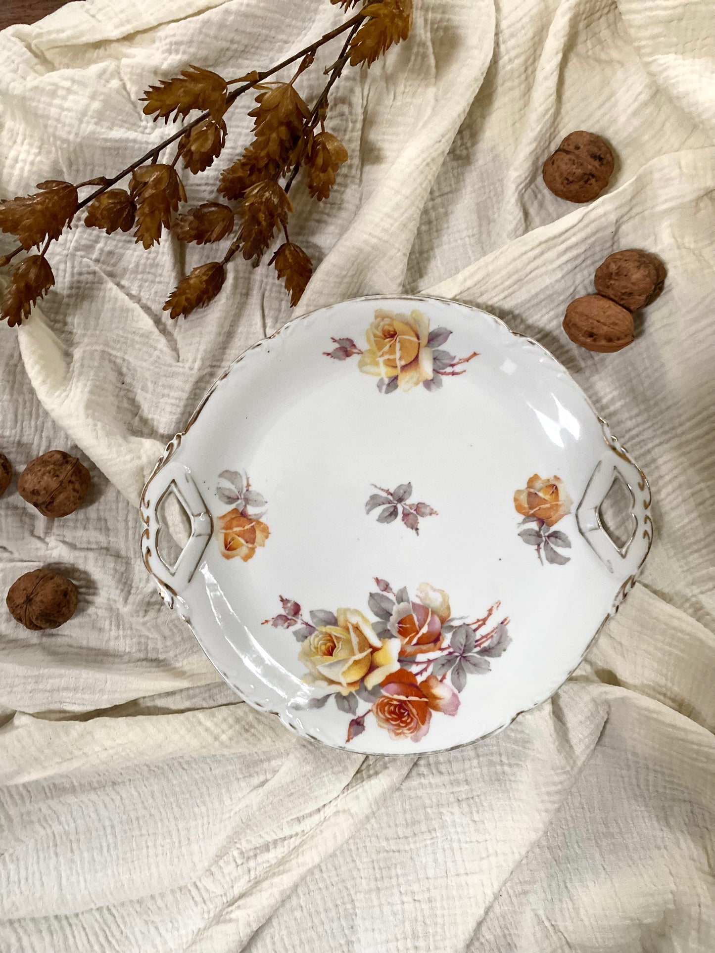 Plat de service ancien