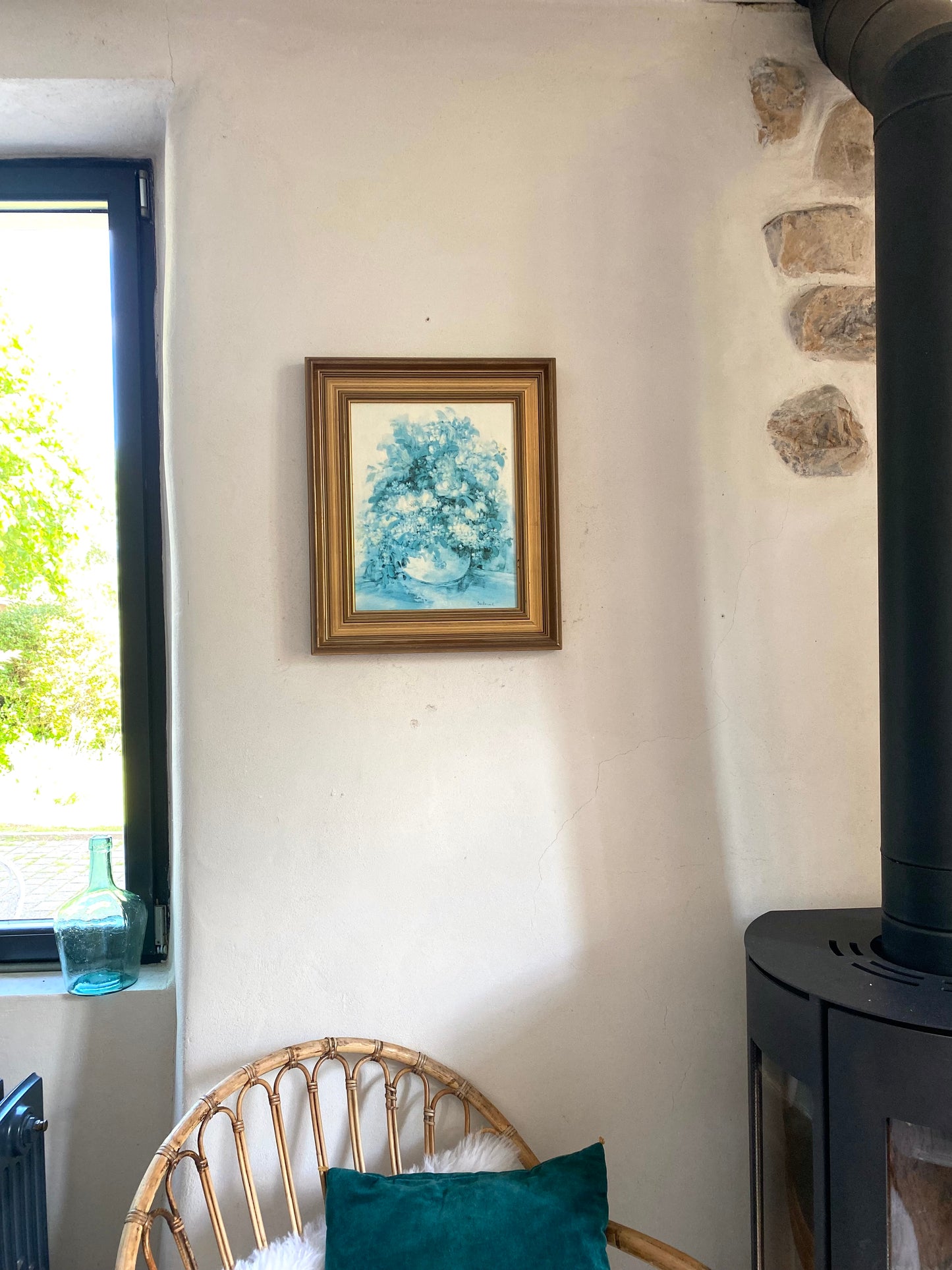 Tableau ancien encadré
