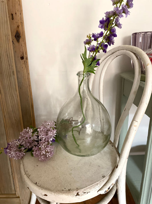 Dame Jeanne en verre ancien