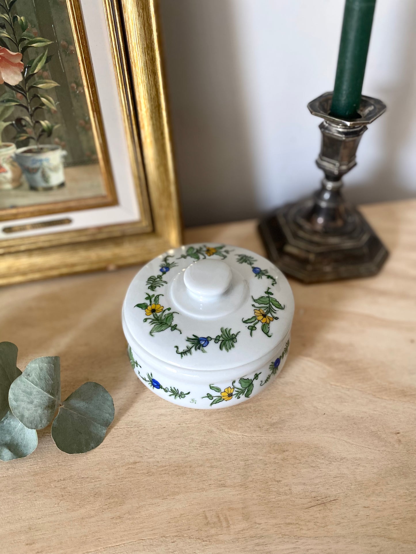 Boîte à bijoux vintage