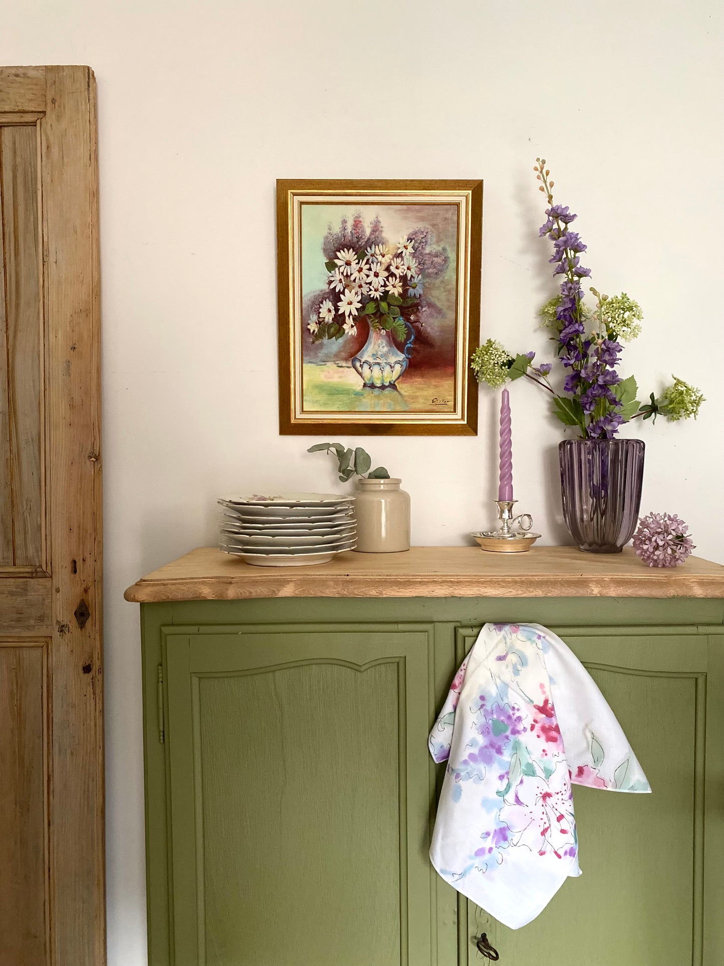 Huile sur toile ancienne