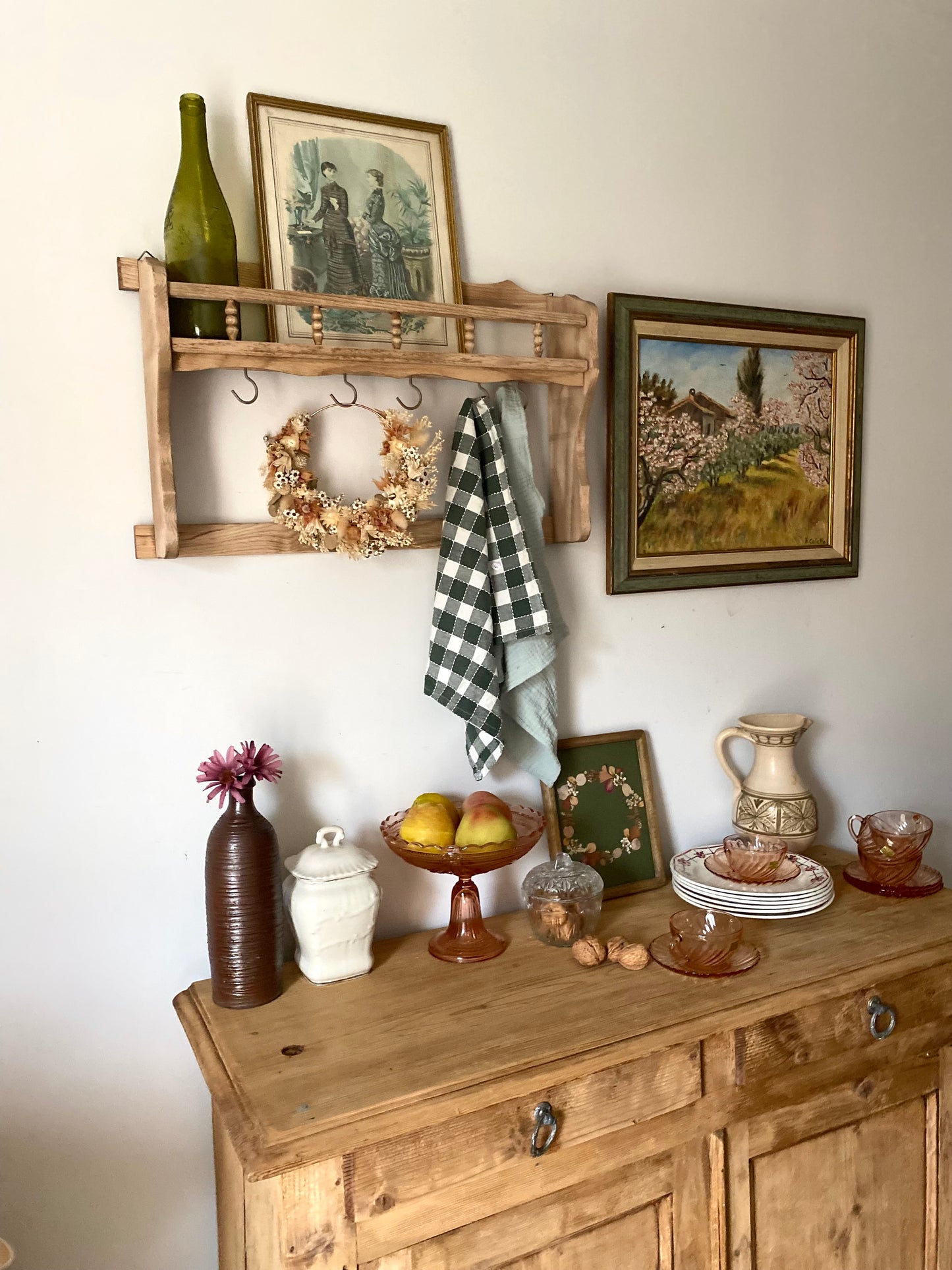 Huile sur toile ancienne