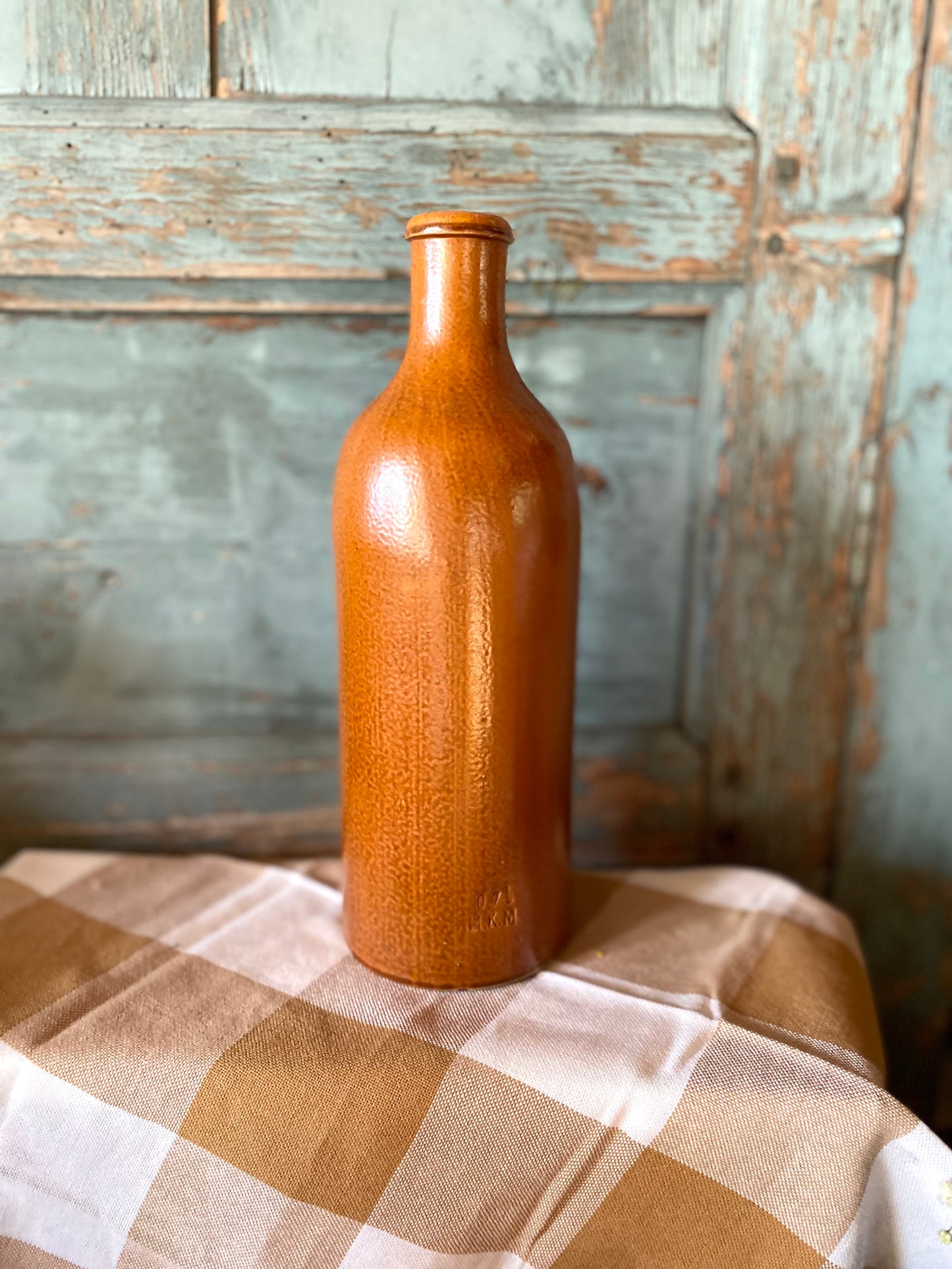 Bouteille en grès ancien