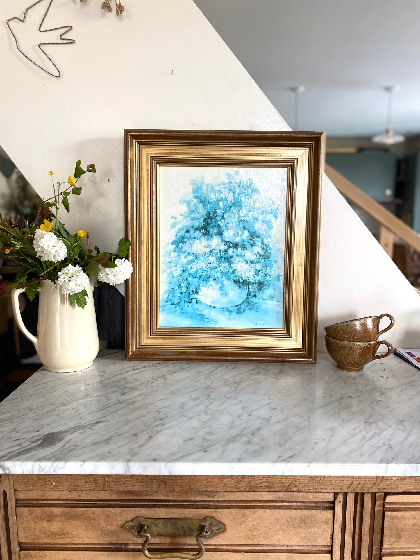 Tableau ancien encadré