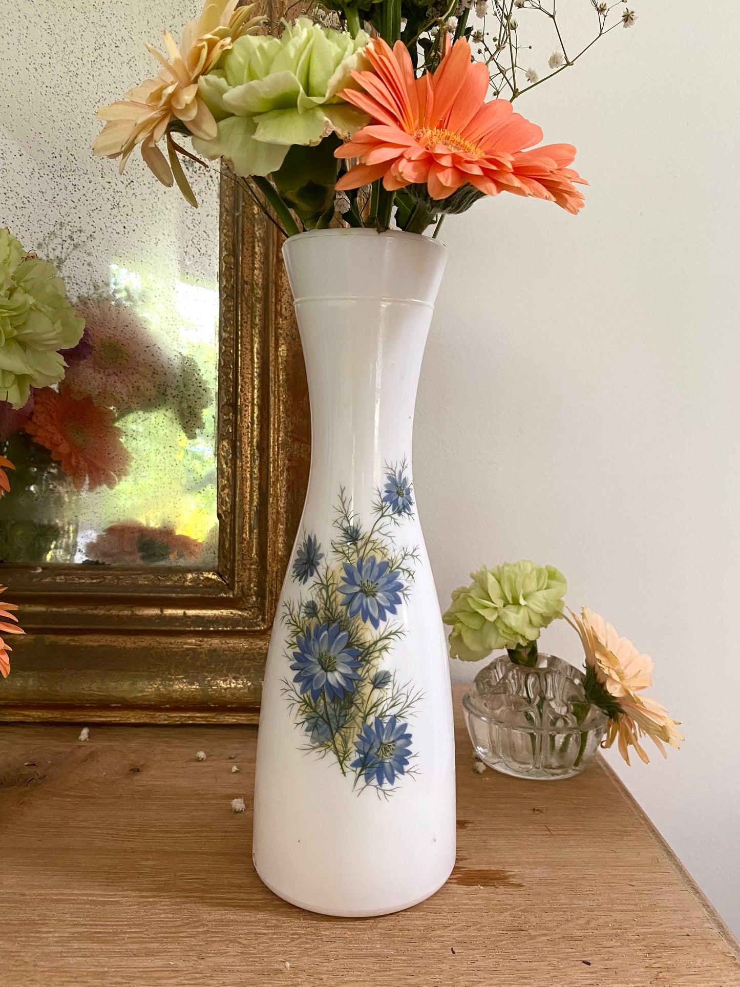Vase vintage en opaline