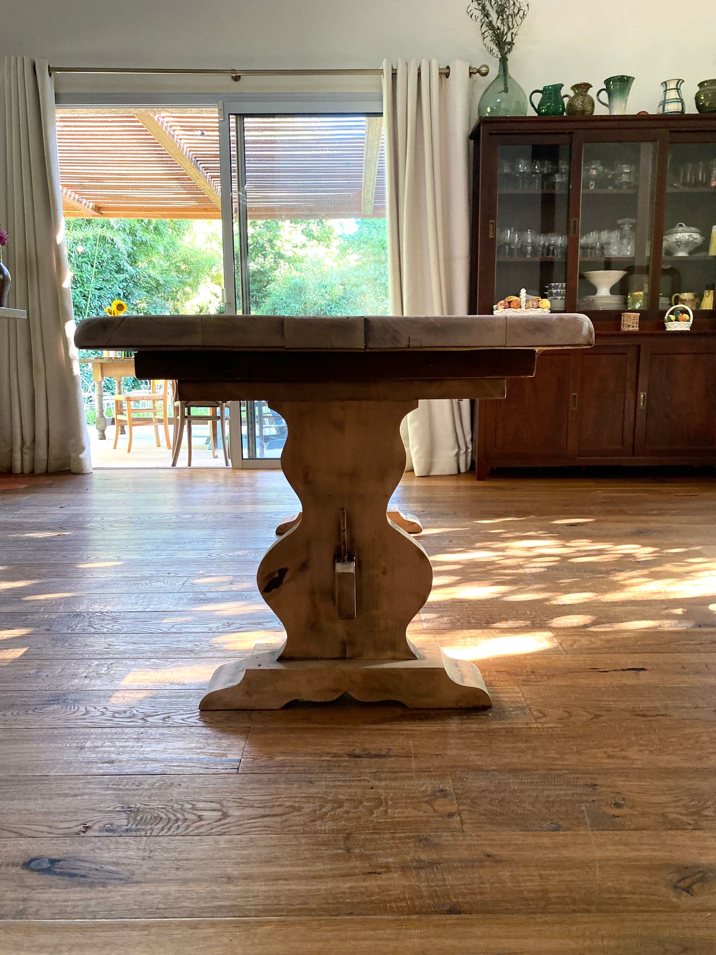 Table de ferme en bois massif ancien