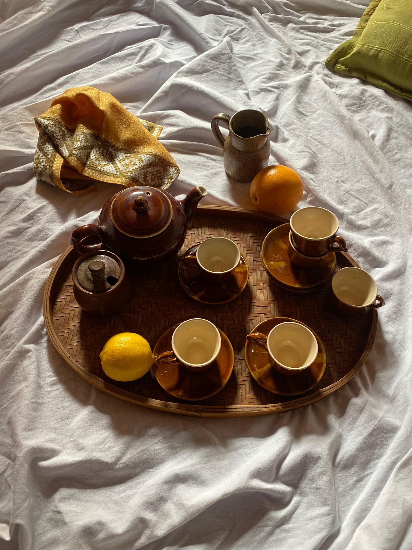 Service à café en céramique