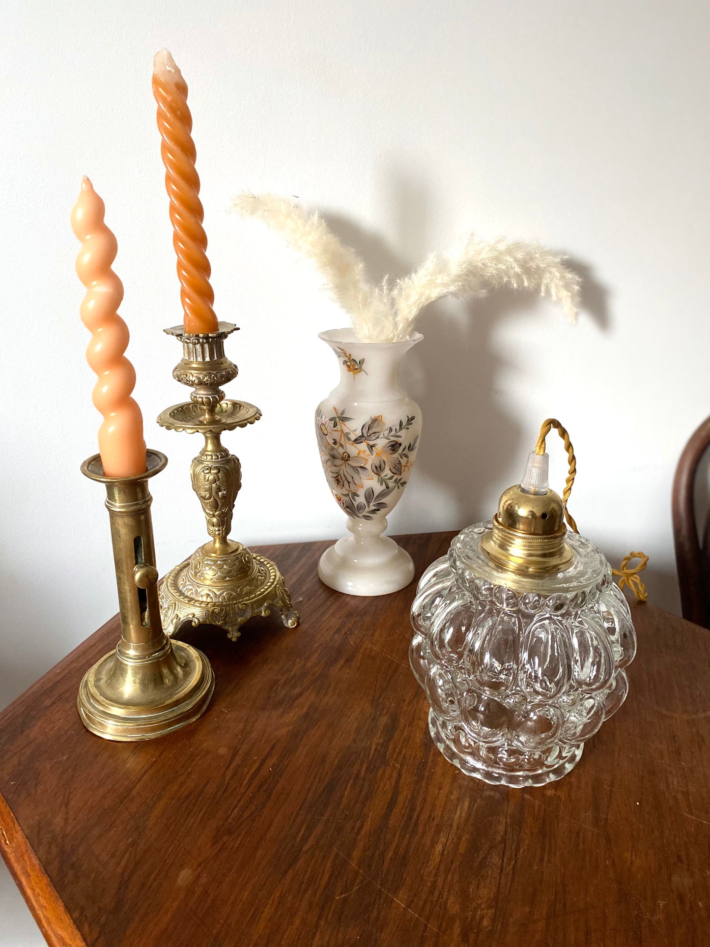 Baladeuse en verre bullé
