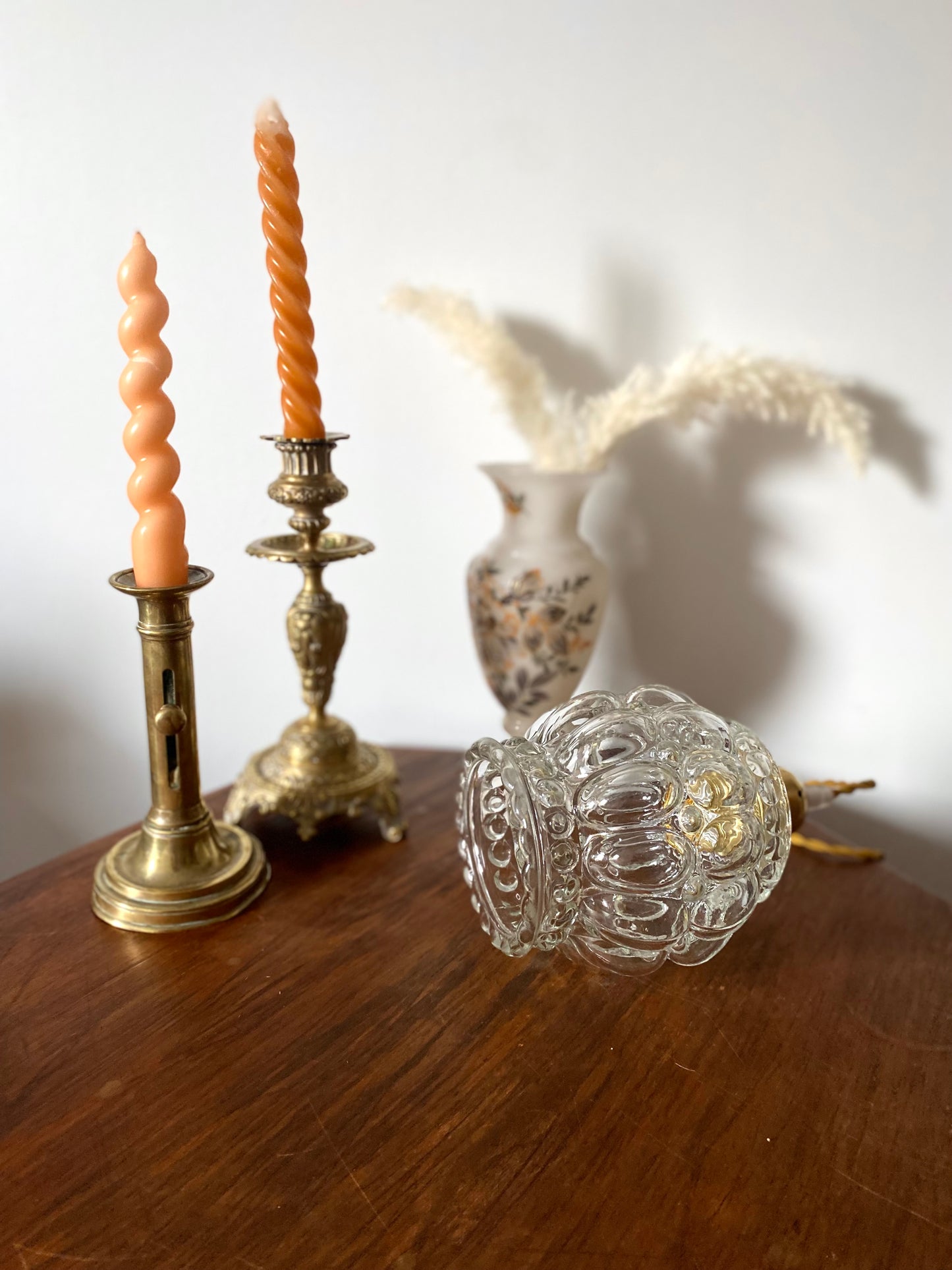 Baladeuse en verre bullé