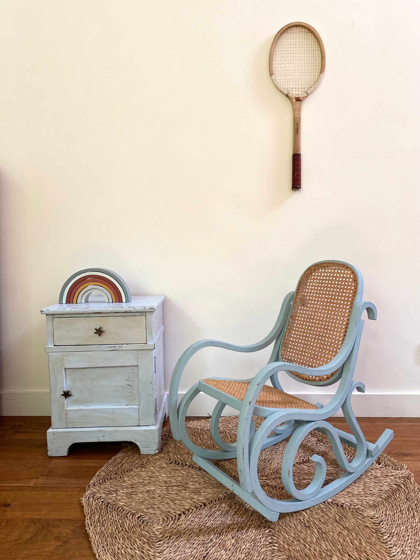 Rocking chair vintage pour enfant