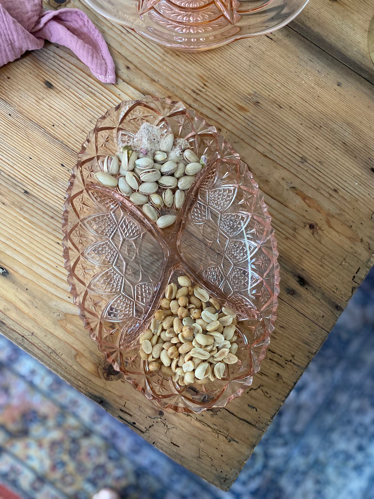 Plat de présentation à compartiment