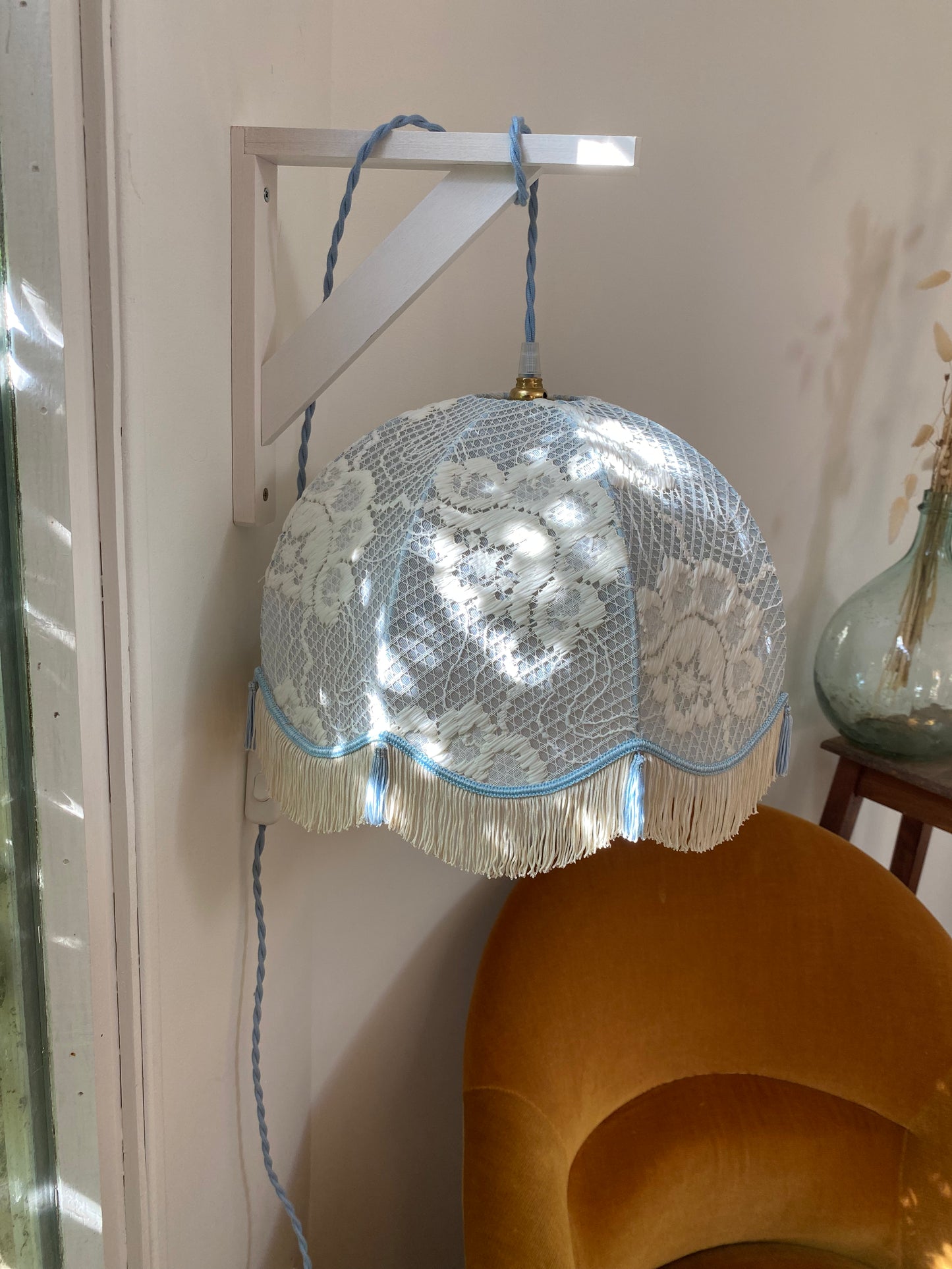 Baladeuse abat jour vintage