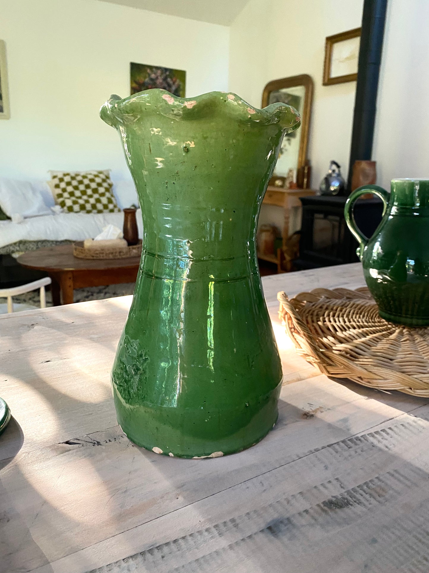 Vase en céramique ancienne