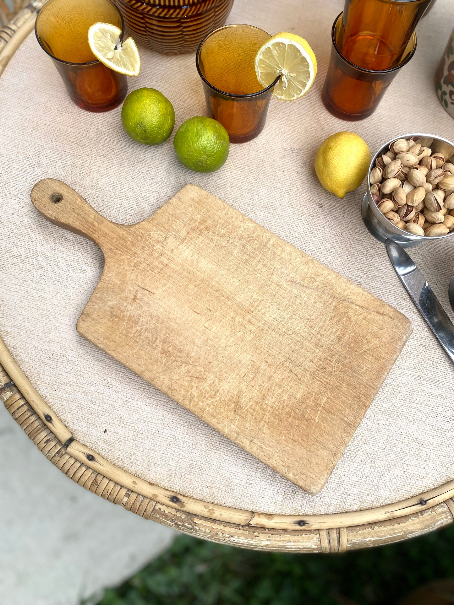 Planche à découper ancienne