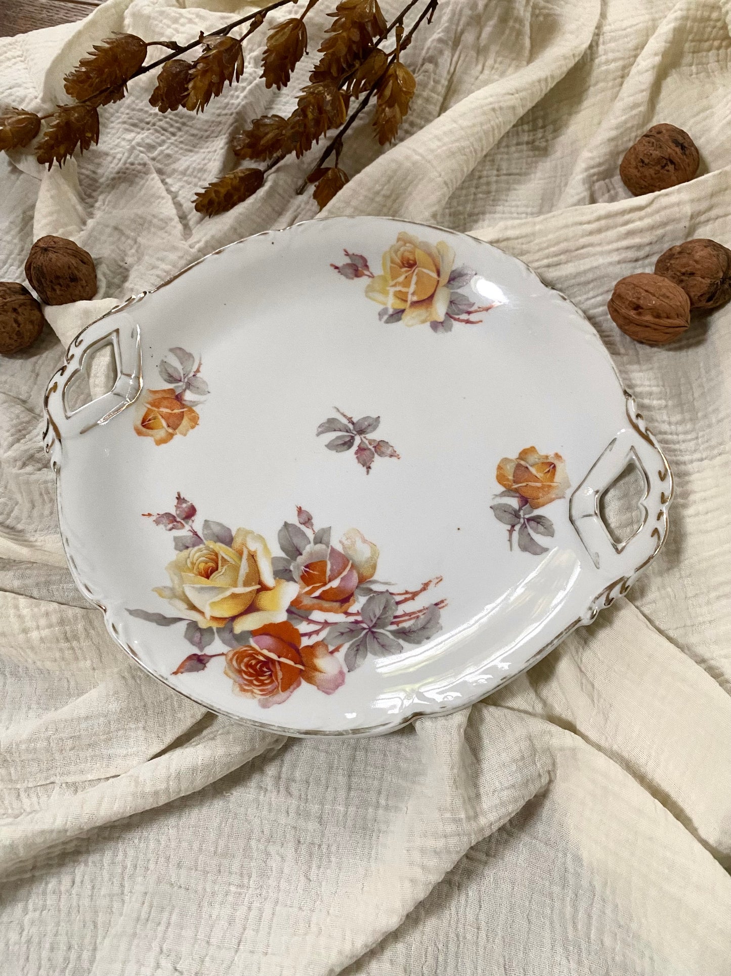 Plat de service ancien