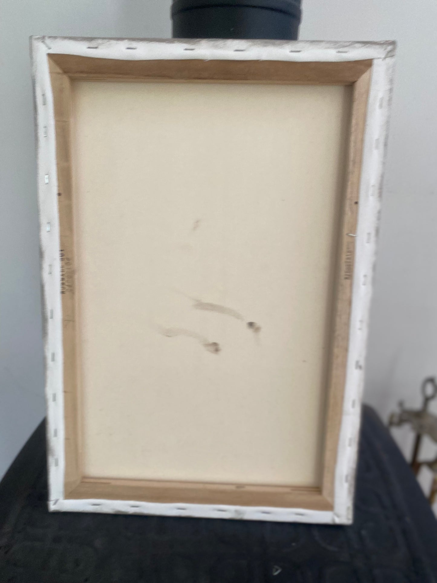 Tableau "Forêt Enneigée" - Huile sur toile -