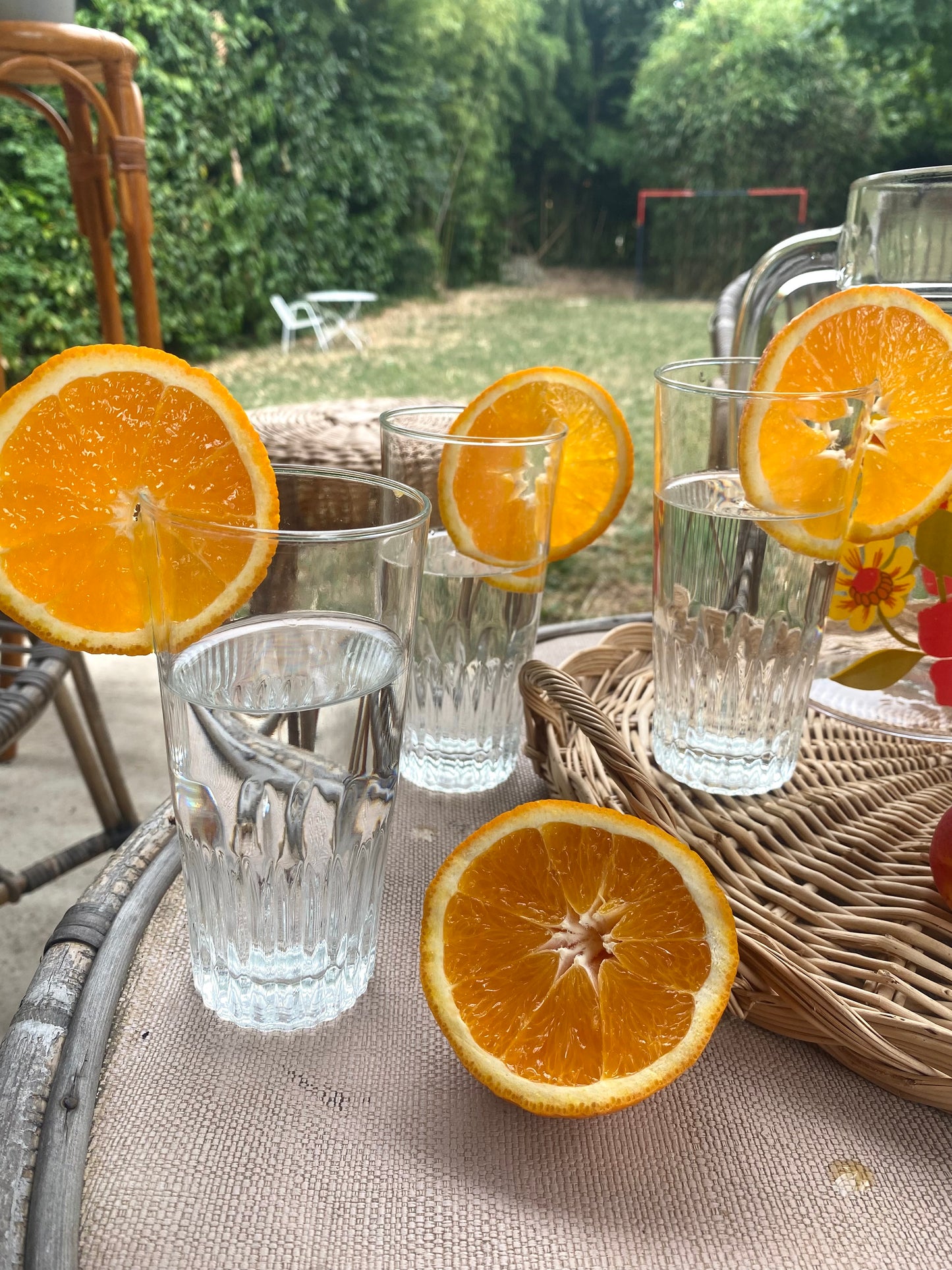 Service à orangeade 70’s