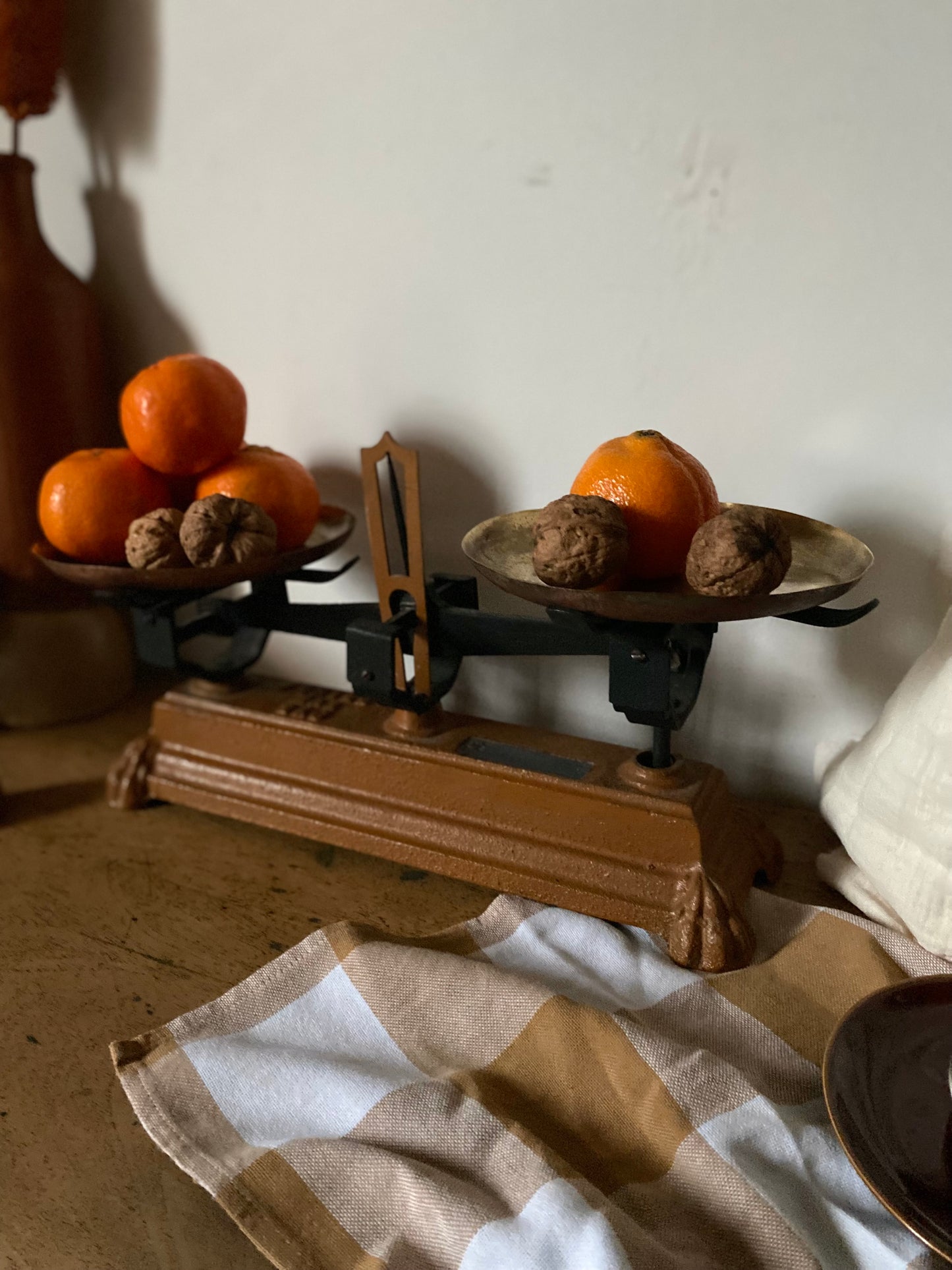 Balance de ménage française fin du XIXe / début du XXe