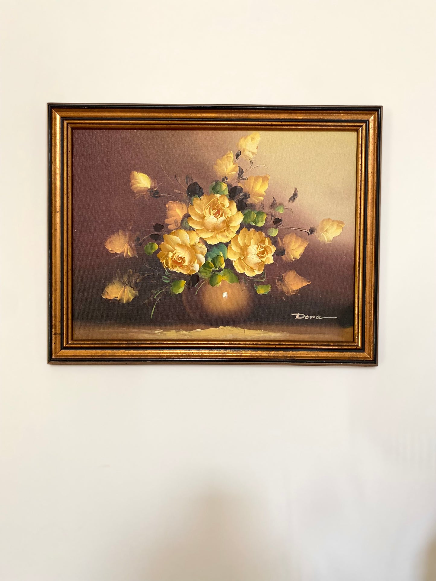 Huile sur toile ancienne