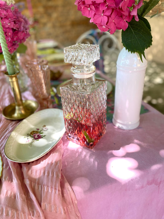 Carafe à liqueur vintage