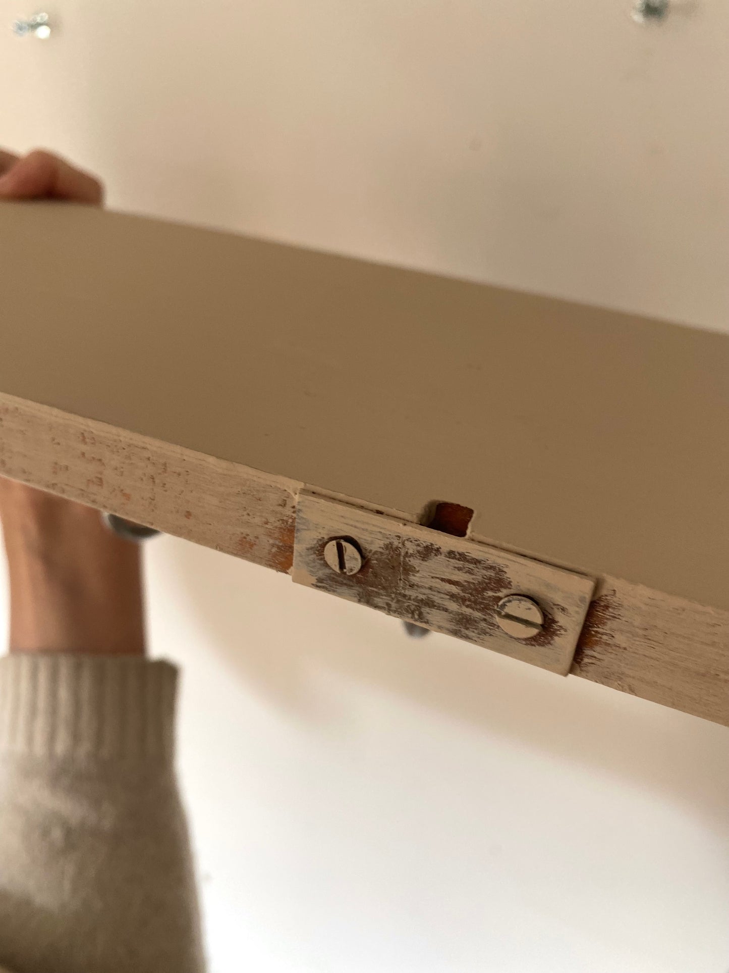 Étagère murale en bois ancien