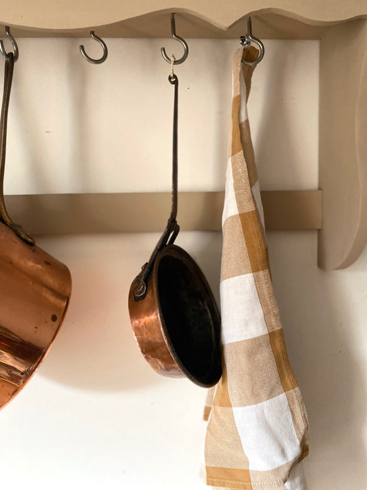 Casserole en cuivre ancien