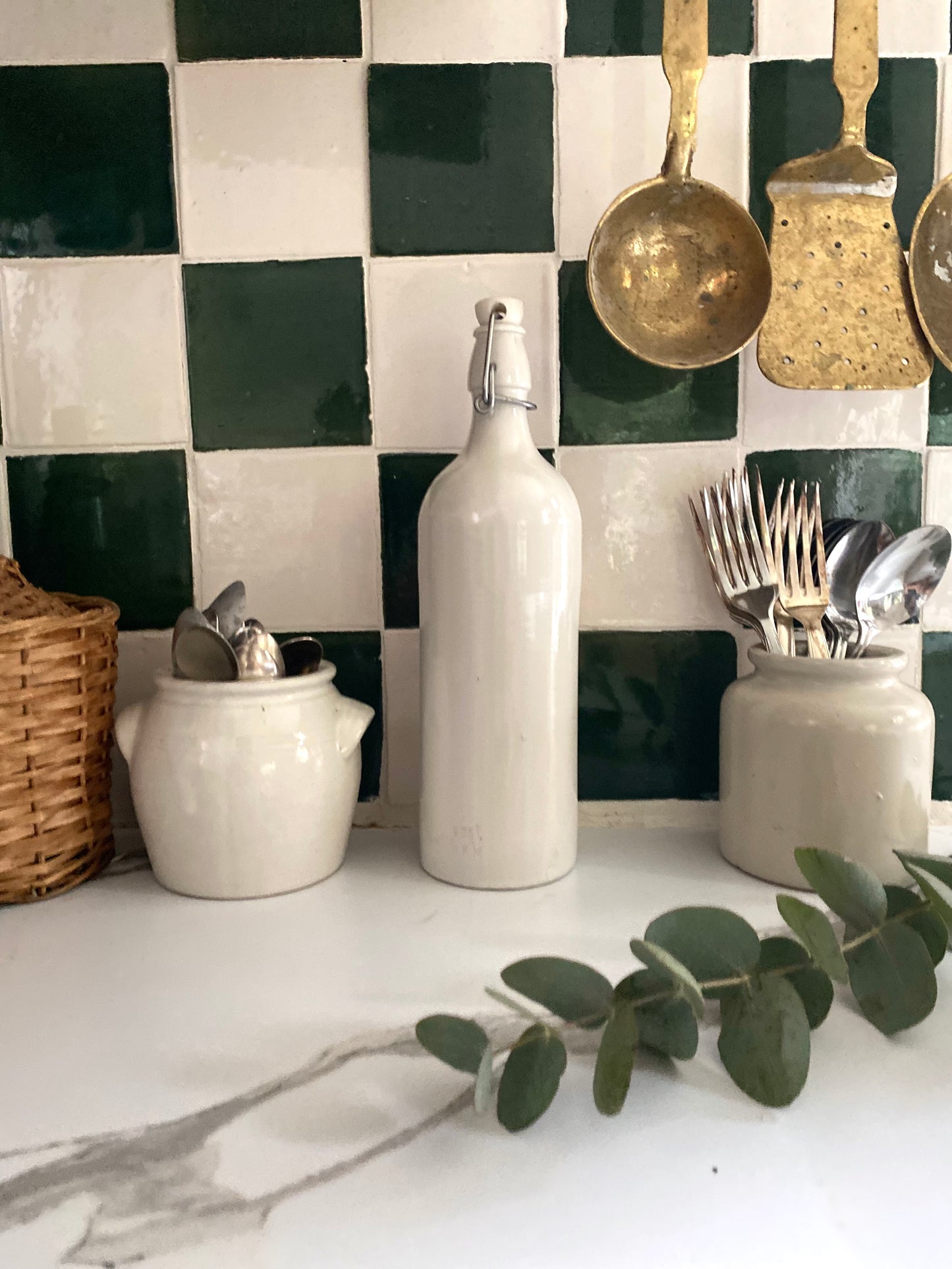 Bouteille à limonade ancienne