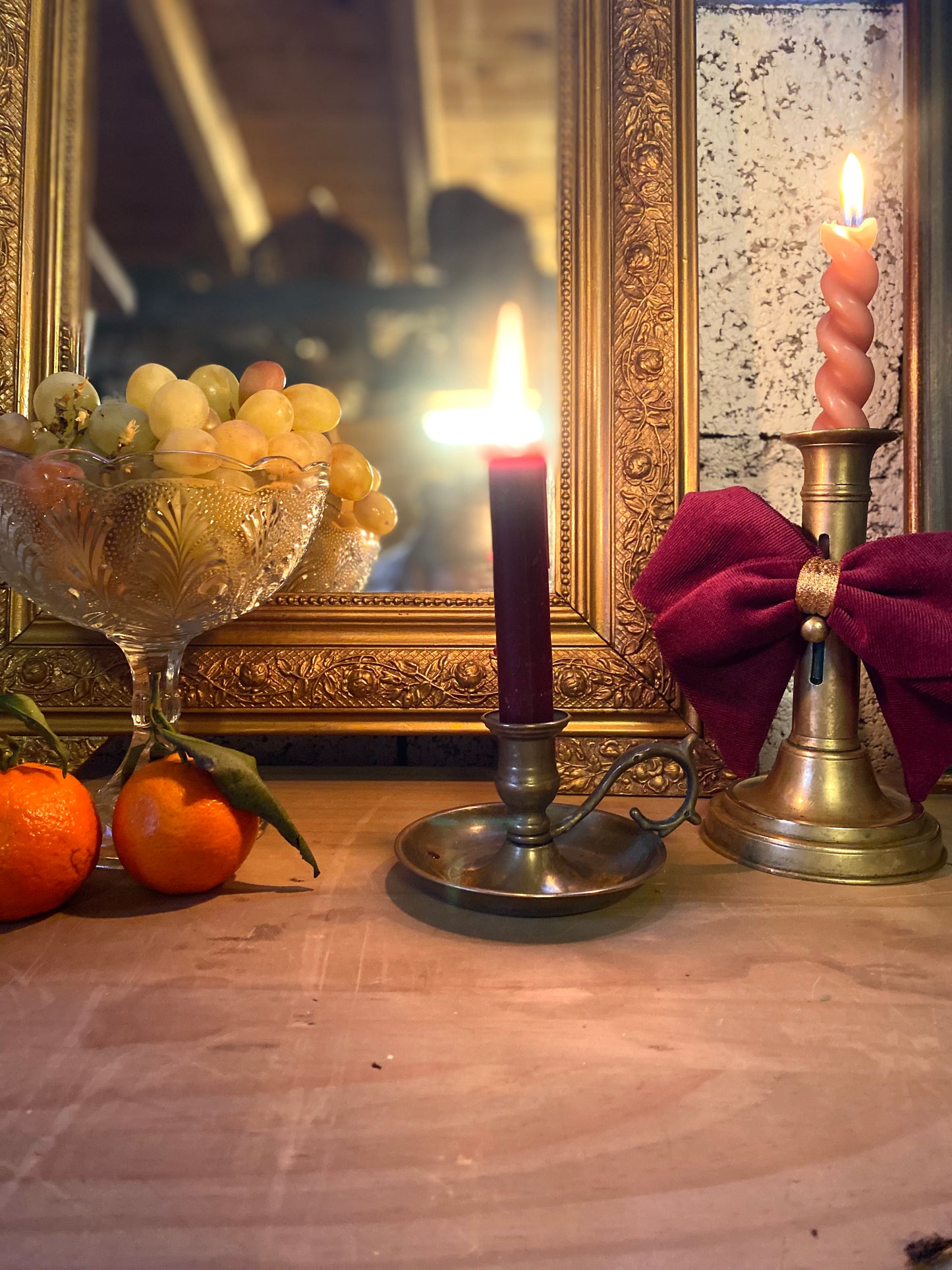 Petit bougeoir en laiton