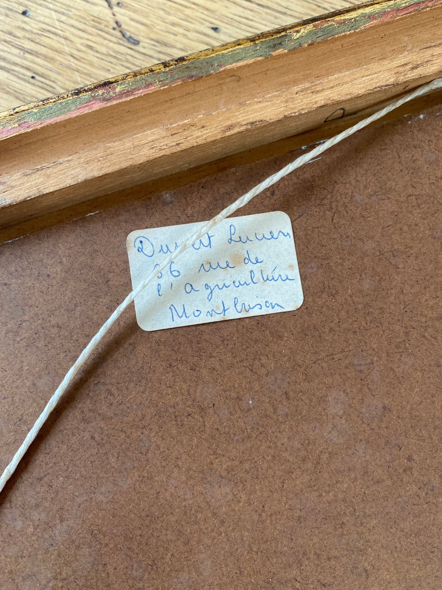 Tableau Huile Lucien DUVERT (Montluçon) - Paysage Post-Impressionniste